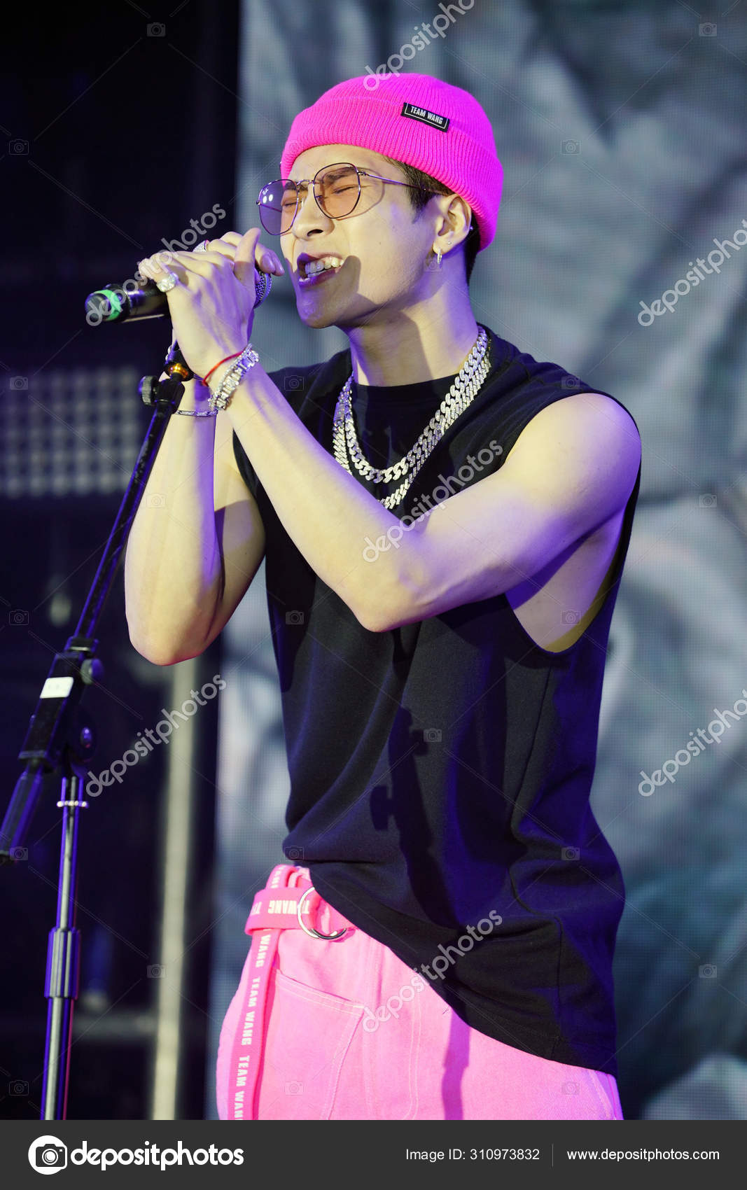 Hong Kong rapper, singer and dancer Jackson Wang attends BAZAAR activity in  Shanghai, China. 30th May, 2023. (Photo by ChinaImages/Sipa USA) Credit:  Sipa US/Alamy Live News Stock Photo - Alamy