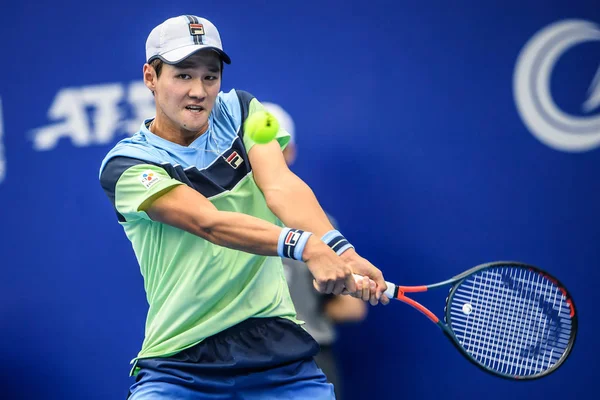 South Korean Professional Tennis Player Kwon Soon Woo Competes French — ストック写真