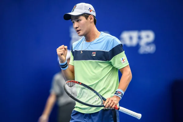 South Korean Professional Tennis Player Kwon Soon Woo Competes French — ストック写真