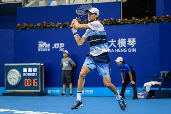 Italian Professional Tennis Player Andreas Seppi Competes Australian Professional Tennis — ストック写真