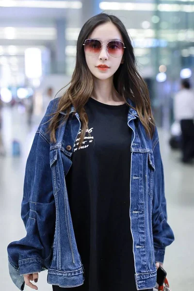 Çin Shanghai Angelababy — Stok fotoğraf