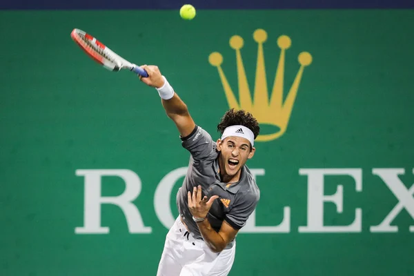 Austrian Professional Tennis Player Dominic Thiem Competes Georgian Professional Tennis — ストック写真