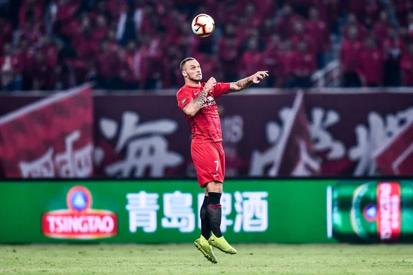Chiny Chiński 2019 chiński Super League — Zdjęcie stockowe