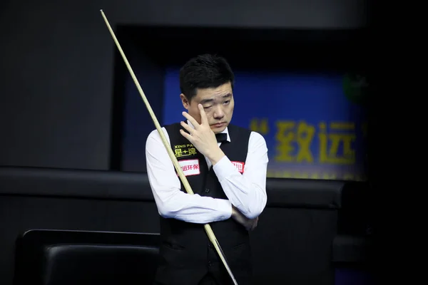 Çinli Ding Junhui 2019 Dünya Açık Yushan Shanrao Ekim 2019 — Stok fotoğraf