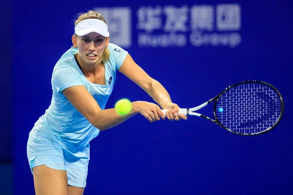 CHINA 2019 WTA ZHUHAI ELITE TROPHY SCORE RANK — 스톡 사진