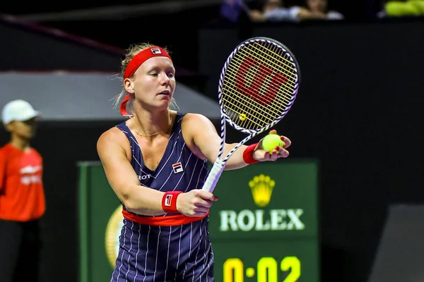 Dutch Professional Tennis Player Kiki Bertens Competes Australian Professional Tennis — Φωτογραφία Αρχείου