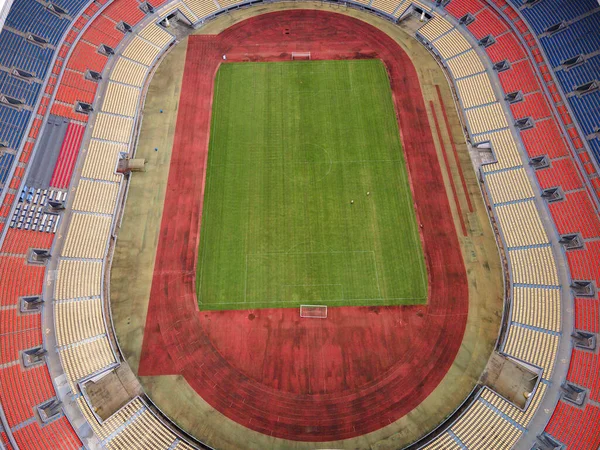 2020年5月26日 中国南方广西壮族自治区南宁市广西体育中心的空中景观 — 图库照片