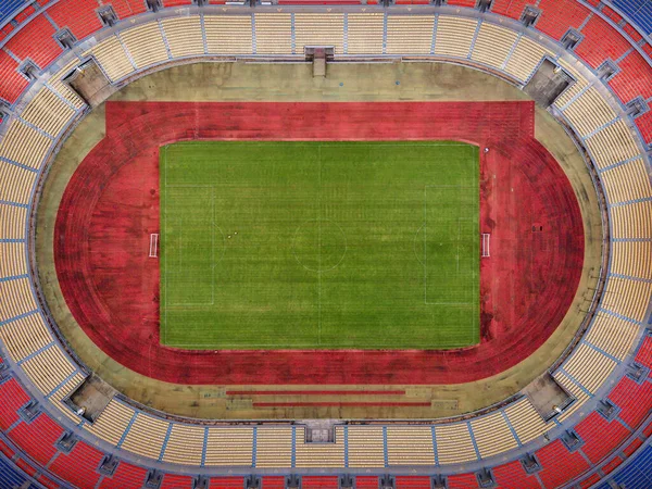 Uma Vista Aérea Guangxi Sports Center Complexo Desportivo Com Estádio — Fotografia de Stock