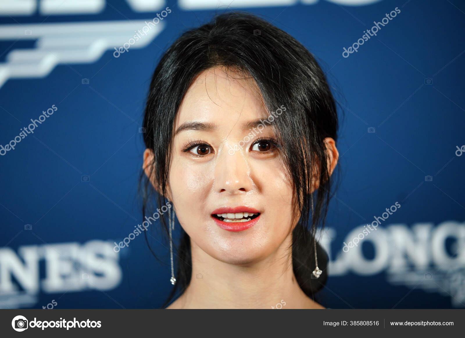 Chinese Actress Zhao Liying Also Known Zanilia Zhao Attends  image