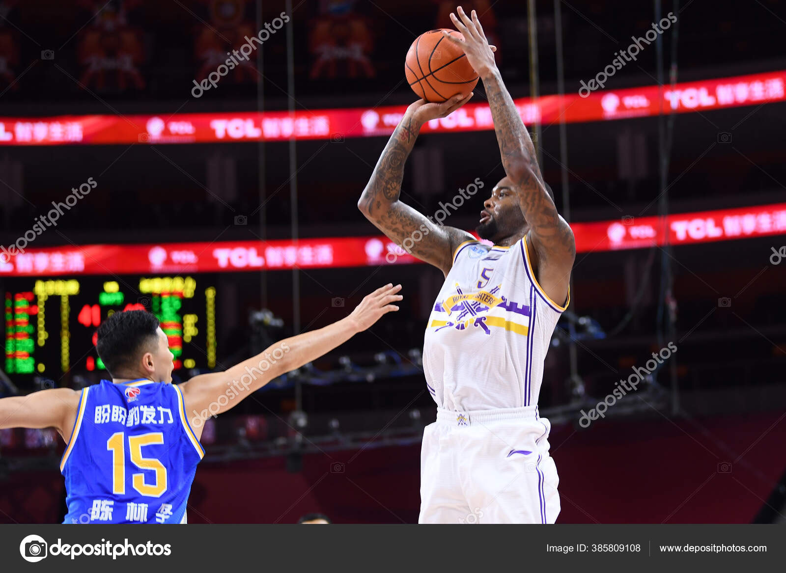 American Professional Basketball Player Moultrie Beijing Royal