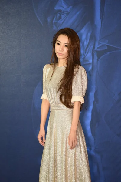 Taiwanese Singer Actress Hebe Tien Attends Press Conference Coming Live — Stock Photo, Image