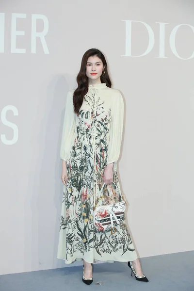 Chińska Modelka Aktorka Sui Uczęszcza Christian Dior Designer Dreams Szanghaju — Zdjęcie stockowe