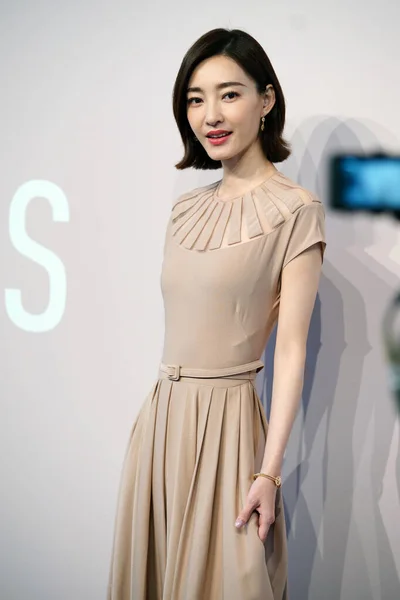 Aktris Dan Penari Tiongkok Wang Likun Atau Claudia Wang Menghadiri — Stok Foto
