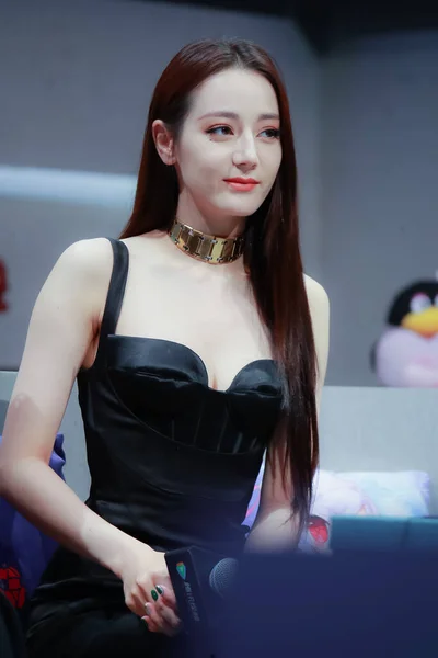 Kinesisk Skådespelerska Sångerska Och Modell Dilraba Dilmurat Mer Känd Som — Stockfoto