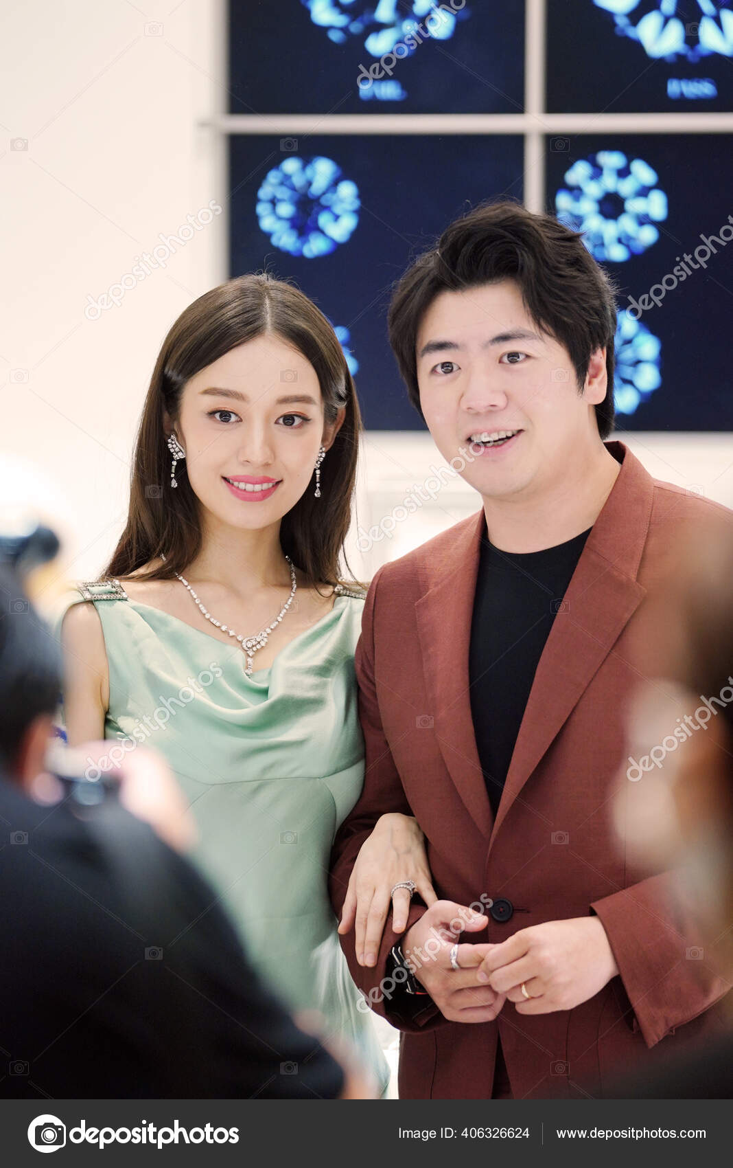 Renowned Chinese Pianist Lang Lang His Wife German Korean Pianist