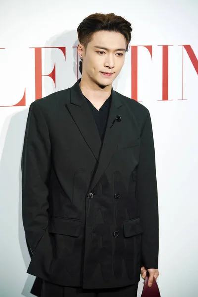 Chinese Singer Rapper Songwriter Record Producer Dancer Actor Zhang Yixing — Stock Photo, Image