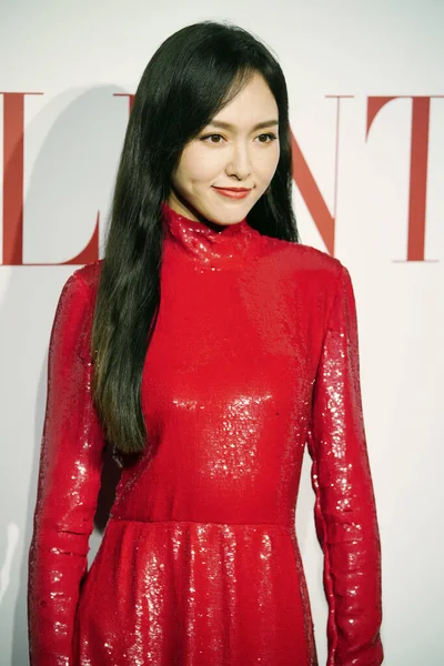 Actriz Cantante China Tiffany Tang Asiste Una Actividad Marca Lujo — Foto de Stock