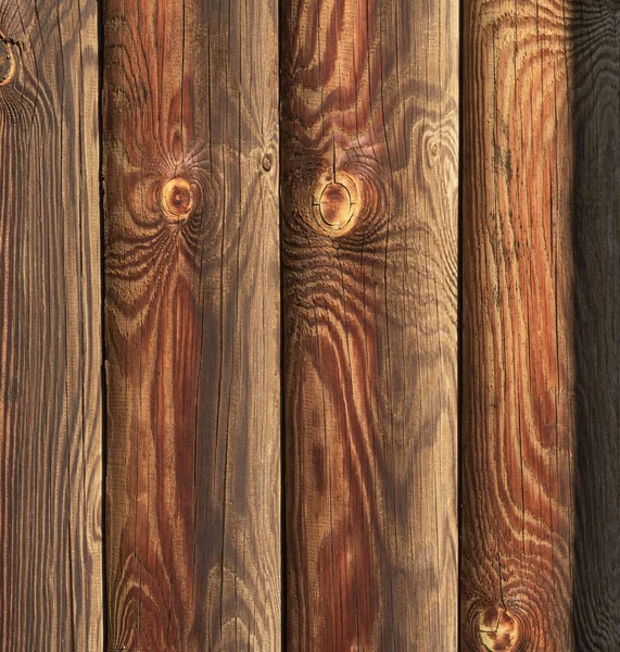Texturované Přírodní Dřevěné Pozadí Úzkých Prken Staré Dřevěné Desky — Stock fotografie