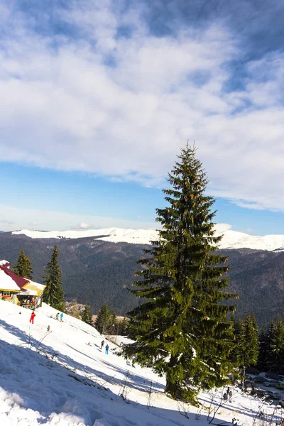 Vue Imprenable Sur Nature Avec Ciel Nuageux — Photo