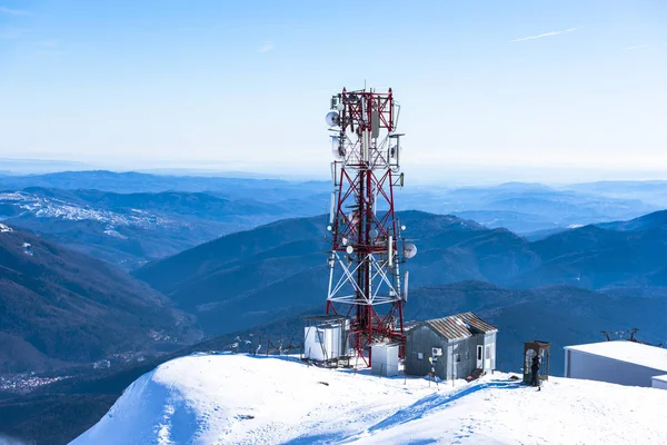 Torre Esquí Las Montañas —  Fotos de Stock
