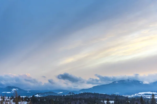 Increíble Vista Naturaleza Con Fondo Cielo Nublado — Foto de Stock