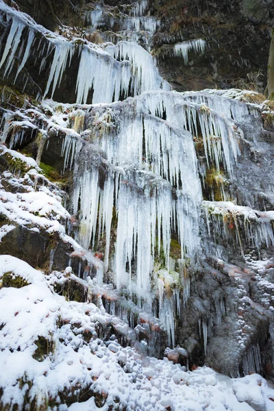 Enormes Ciclos Frios Fundo Natureza — Fotografia de Stock