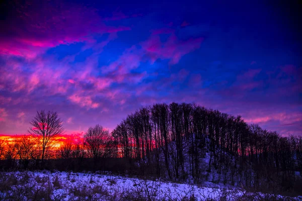 Amazing nature view with cloudy sky background
