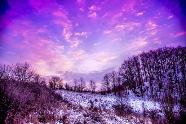 Vista Incrível Natureza Com Fundo Céu Nublado — Fotografia de Stock