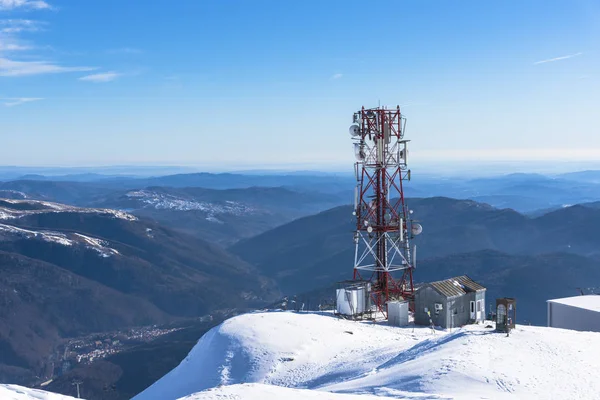 Vista Sulla Cima Della Montagna — Foto Stock