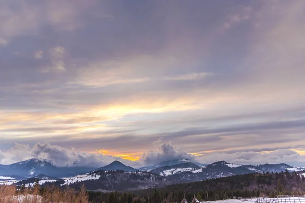 Increíble Vista Naturaleza Con Fondo Cielo Nublado — Foto de Stock