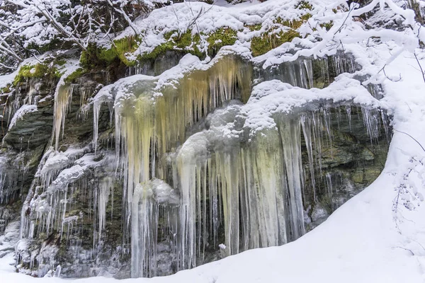 Enormes Ciclos Frios Fundo Natureza — Fotografia de Stock