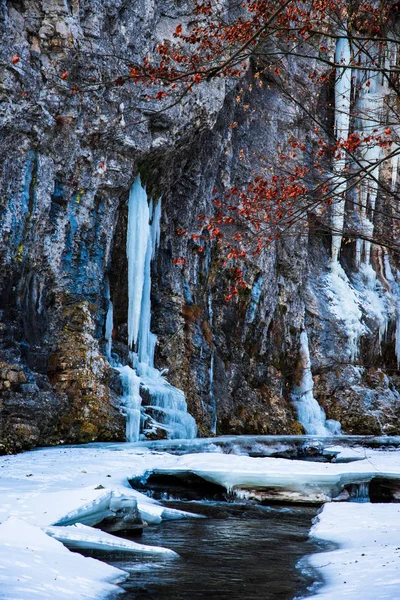 Enormes Helados Fondo Naturaleza — Foto de Stock