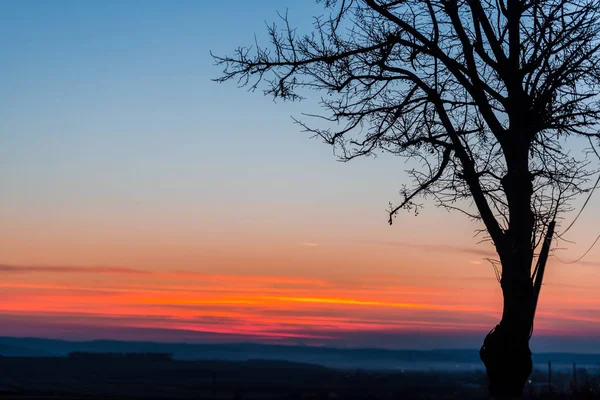 Atemberaubende Aussicht Auf Die Natur Mit Bewölktem Himmel Hintergrund — Stockfoto