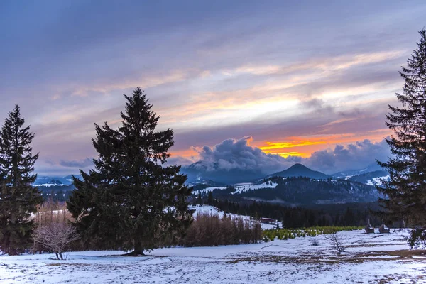 Increíble Vista Naturaleza Con Fondo Cielo Nublado — Foto de Stock