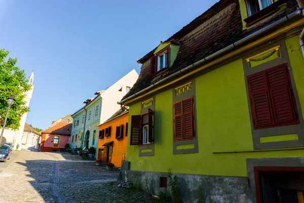 Sighisoara, Romanya. Transilvanya,Romanya'da inanılmaz eski şehir 