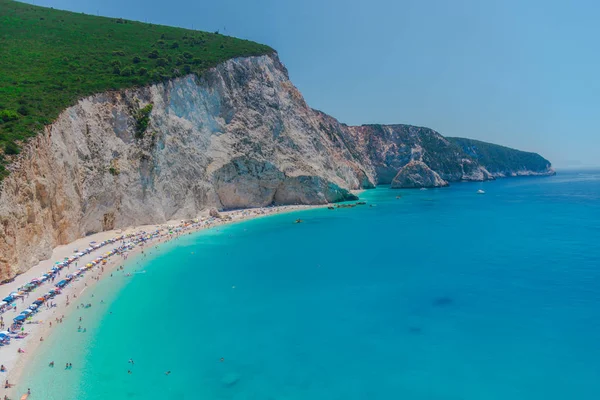 Faszinierende Natur Felsblick Mit Blauer Lagune — Stockfoto