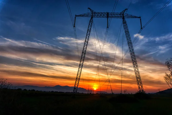 Increíble Vista Naturaleza Con Fondo Cielo Nublado — Foto de Stock