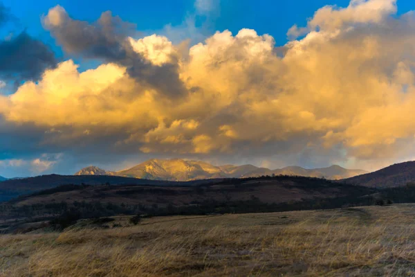 Amazing Nature View Cloudy Sky Background — Stock Photo, Image