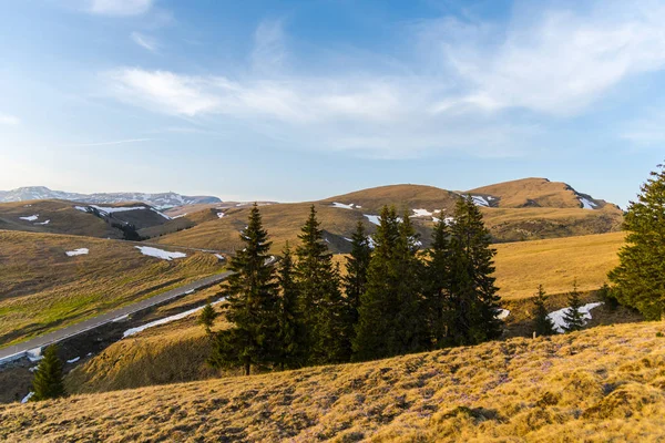 Vue Imprenable Sur Nature Avec Ciel Nuageux — Photo