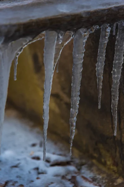 Enormes Ciclos Frios Fundo Natureza — Fotografia de Stock