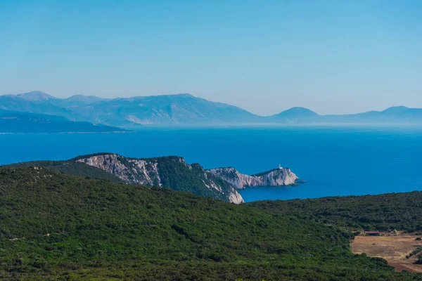 Pintoresca Vista Panorámica Bahía Rodeada Montañas — Foto de Stock