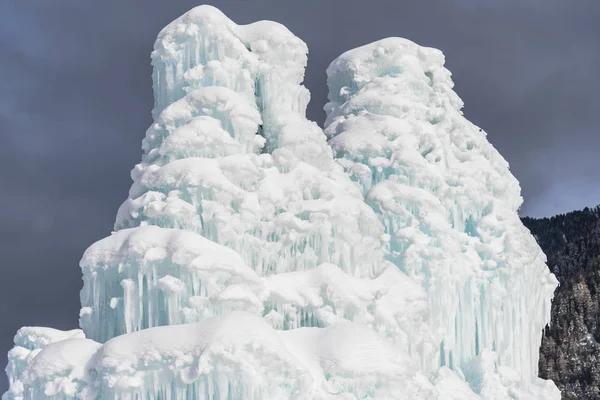 Ledová Hora Blízko — Stock fotografie