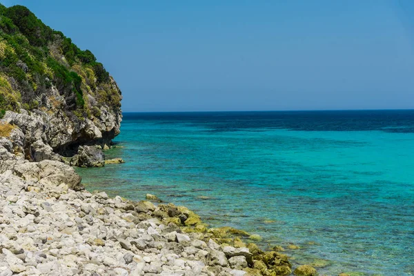 Affascinante Vista Sulla Natura Con Laguna Blu Verde — Foto Stock