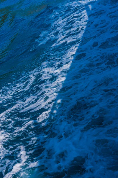 Fascinante Natural Ondulado Azul Vista Mar — Foto de Stock