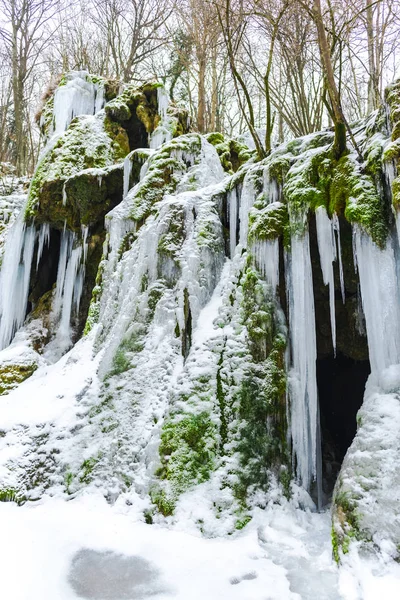 Enormes Ciclos Frios Fundo Natureza — Fotografia de Stock