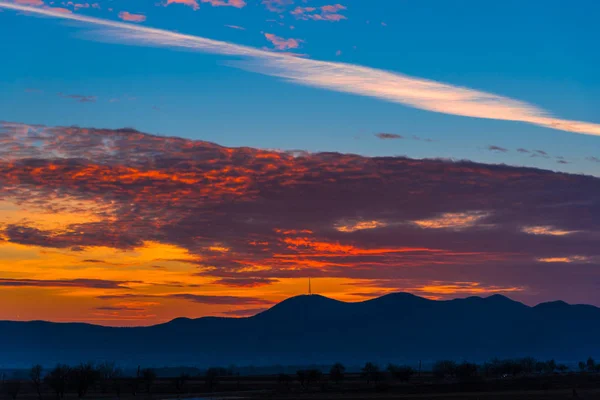 Increíble Vista Naturaleza Con Fondo Cielo Nublado —  Fotos de Stock