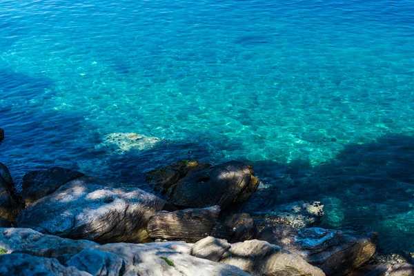 Fascinating Natural Sea View Huge Rocks — Stock Photo, Image