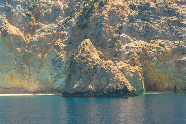 Fascinante Vista Naturaleza Con Laguna Azul Vegetación — Foto de Stock