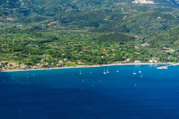 Nature Fascinante Vue Sur Montagne Avec Verdure — Photo