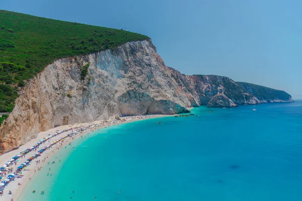 Faszinierende Natur Felsblick Mit Blauer Lagune — Stockfoto